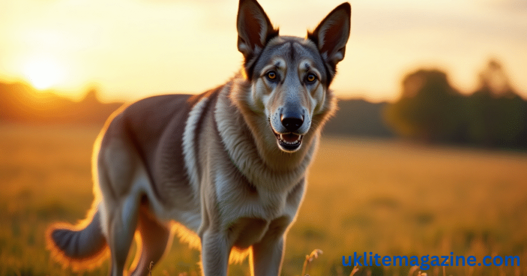 Blue German Shepherd